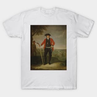 William Inglis, c 1712 - 1792. Surgeon and Captain of the Honourable Company of Edinburgh Golfers by David Allan T-Shirt